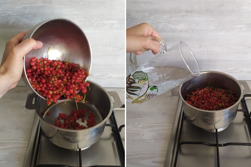 recette sirop de groseille maison