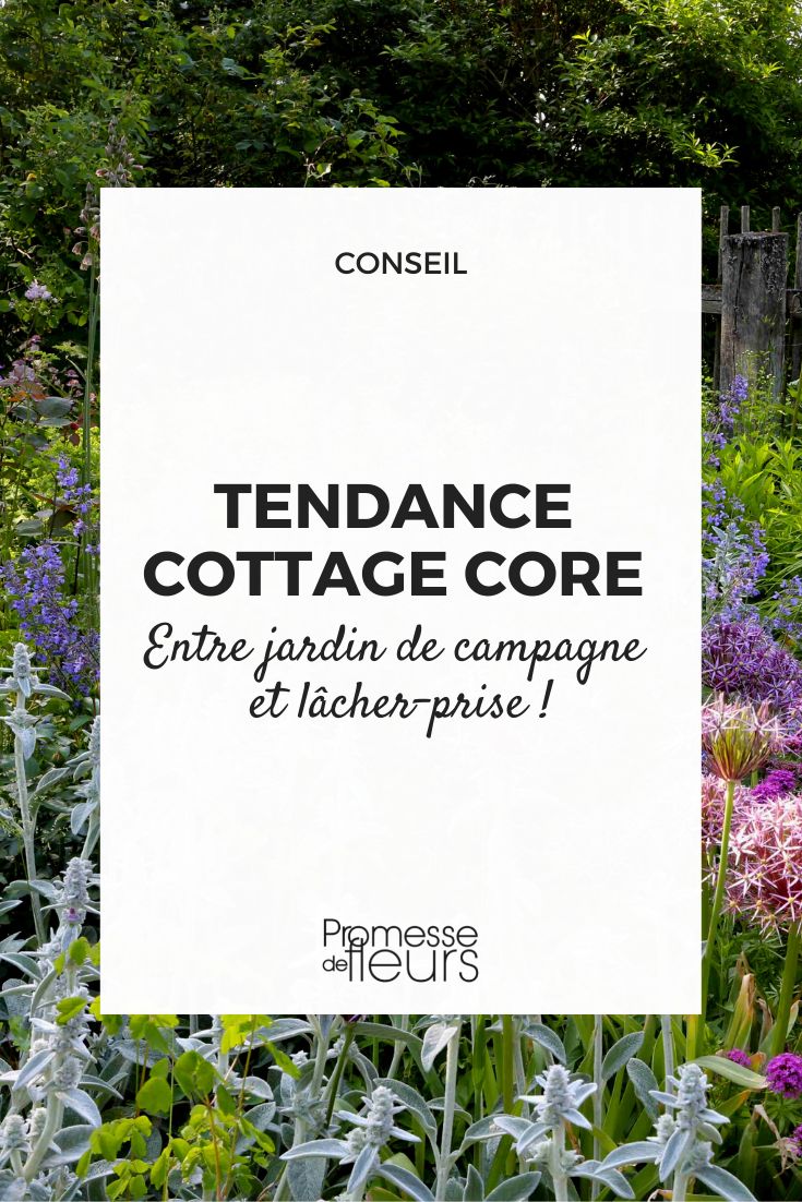 tendance jardin cottagecore