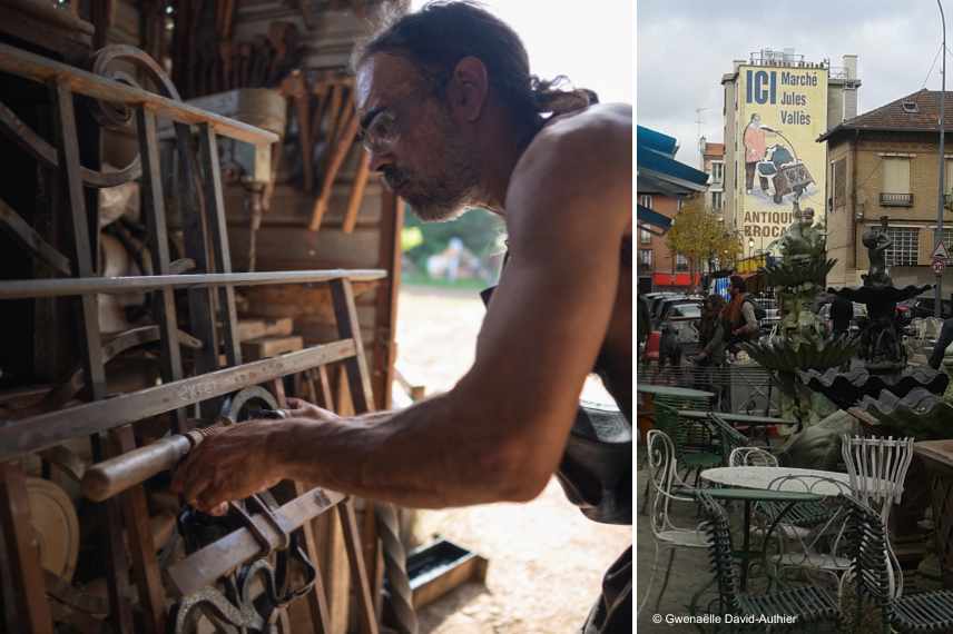 decoration fer forge au jardin, idees deco fer forge jardin, utilisations fer forge jardin, mobilier jardin fer forge