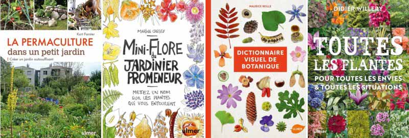 Idees de cadeaux pour Noel : livres sur le jardin