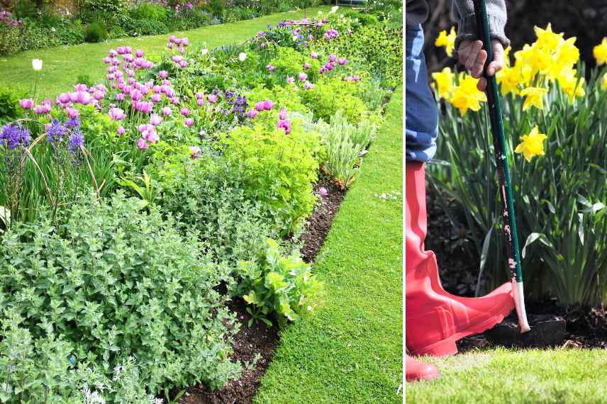 bordures nettes gazon comment faire printemps