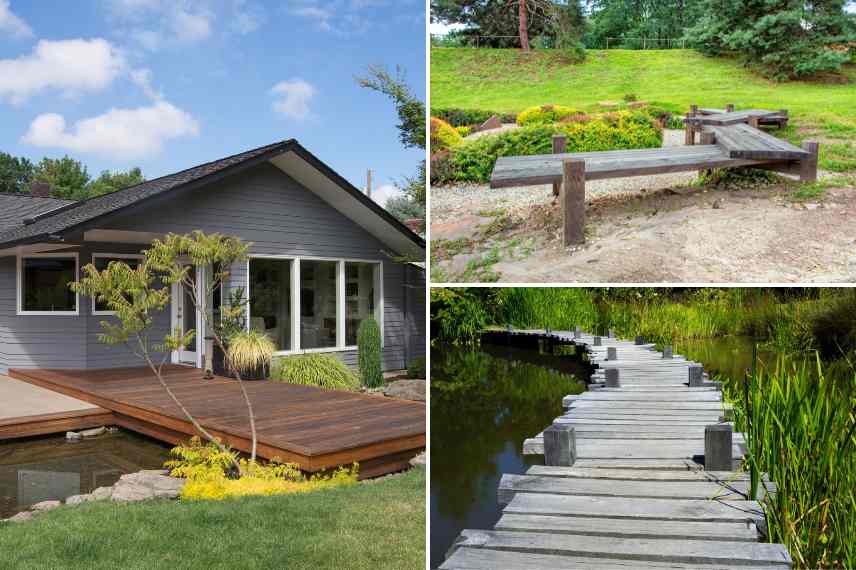 usage bois au jardin projets terrassements