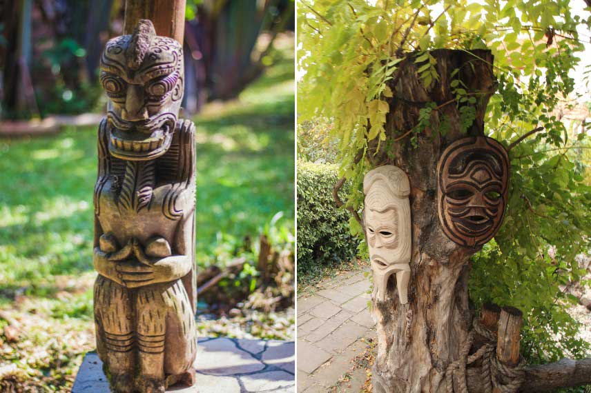 Sculptures deco jardin Eden fantasmé