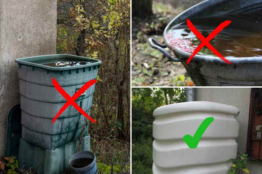 gerer eau de recuperation et moustiques