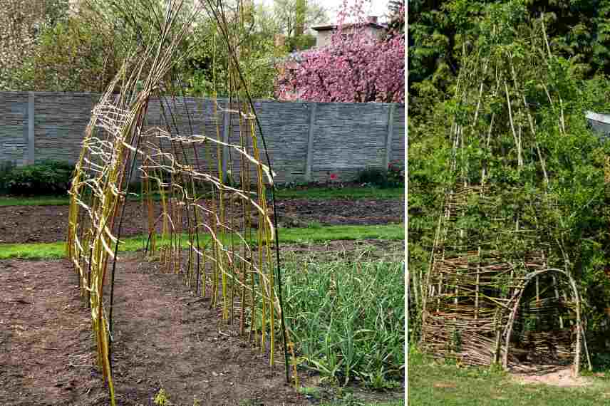 idee construction osier jardin