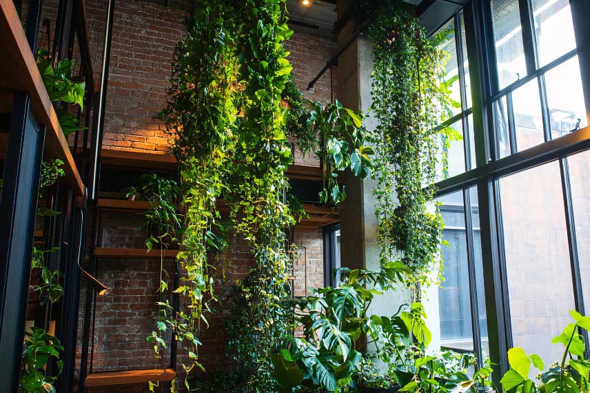 Plantes d'intérieur retombantes 