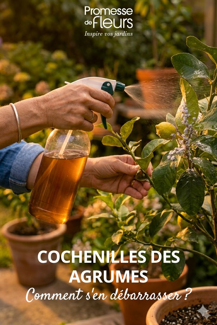 cochenilles agrumes pulvérisation