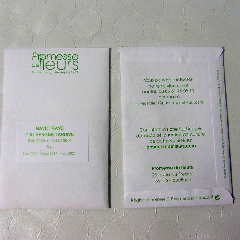 Example of Navet Rave d'Auvergne Tardif - Brassica rapa le sachet de 2000 graines environ (minimum 5g) as you get