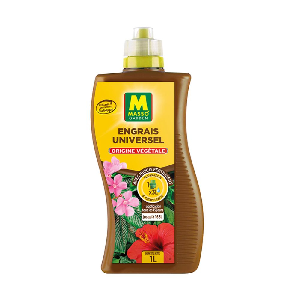 Engrais Liquide Universel 100 % Végétal UAB Masso Garden
