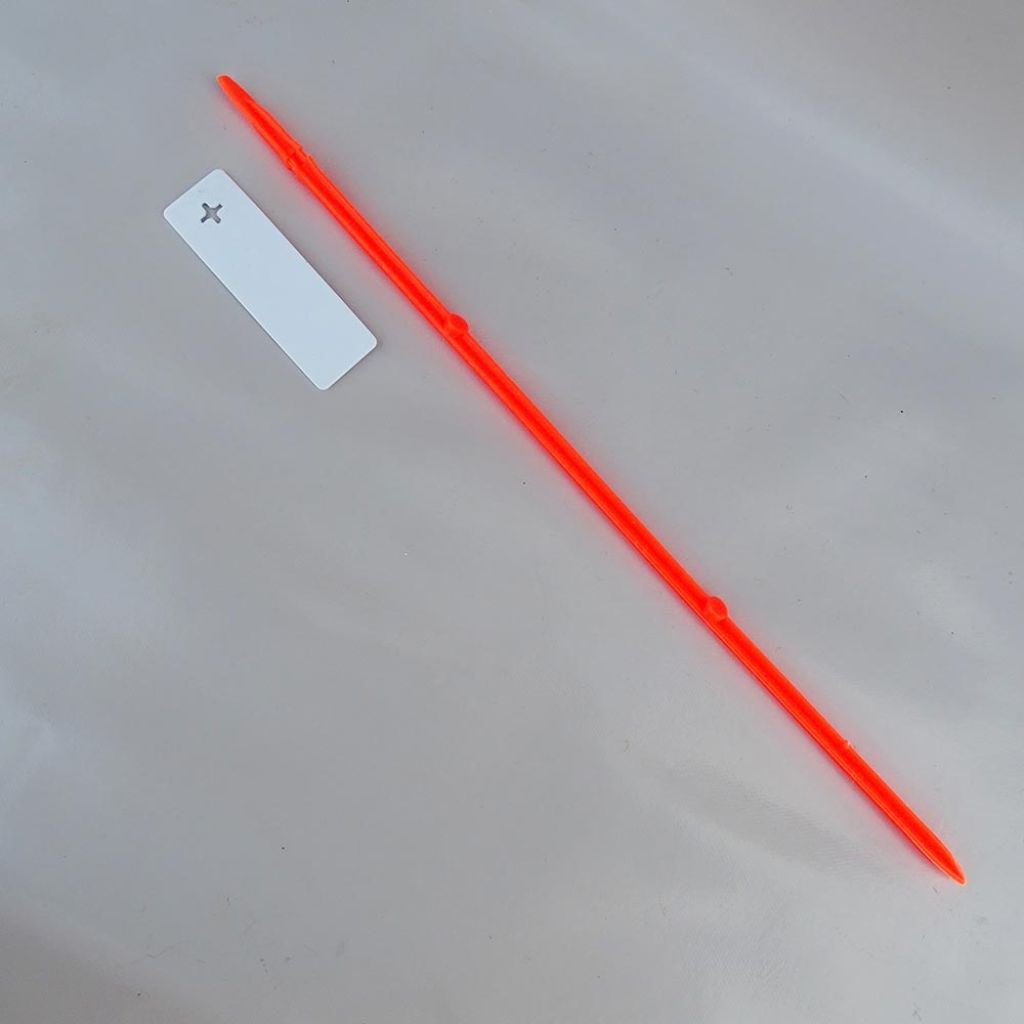 Étiquettes à piquer sur pied cross 100 x 30 mm coloris - différents coloris disponibles