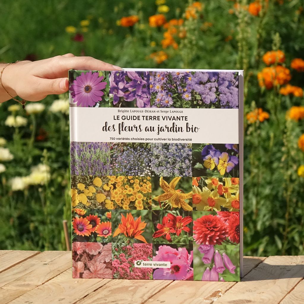 Le Guide Terre vivante des fleurs au jardin bio
