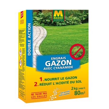 Engrais gazon avec cyanamide